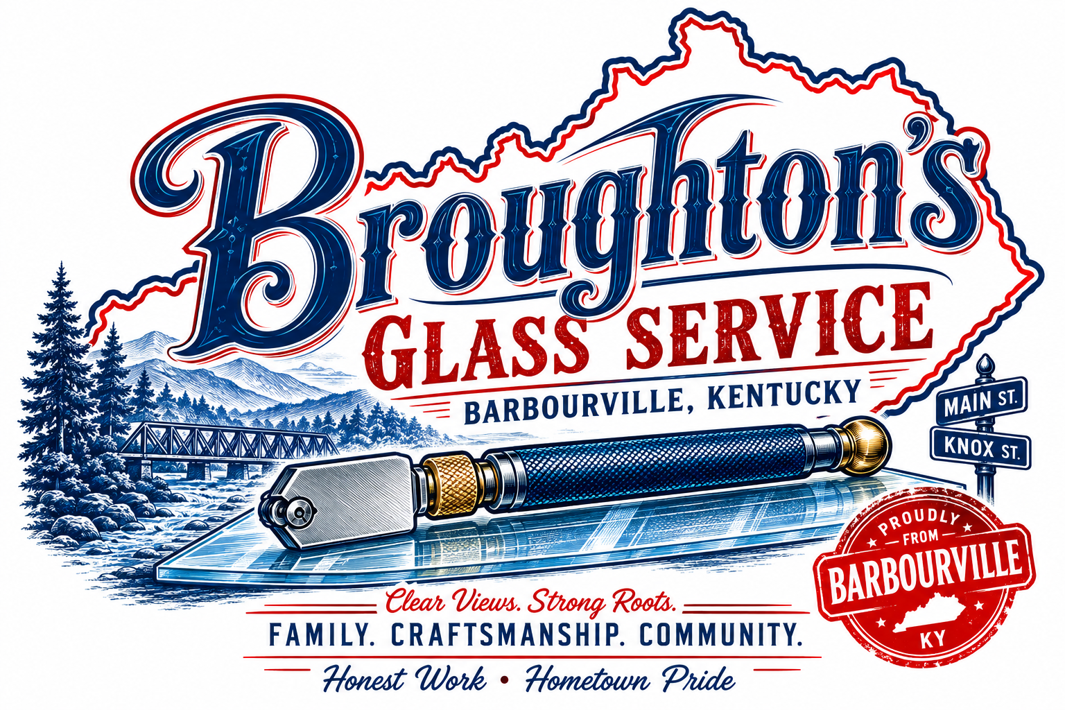 Broughton's Glass Service